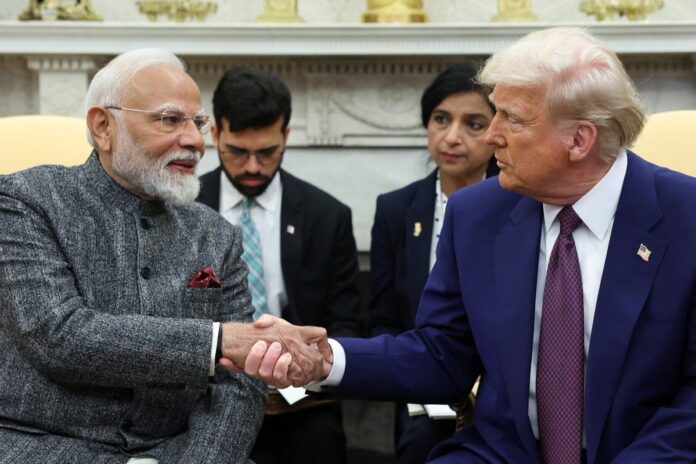 Pm Modi with Donald Trump